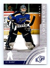 #191 2001-02 SPx ^ Brent Johnson Blues