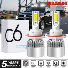 9008 H13 LED Headlight Hi-Lo Beam for 2006 2007 2008 Dodge Ram 1500 2500 3500