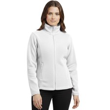 Ladies Fleece Jacket with Zipped Pockets | Full Zip Top Warm Fleece