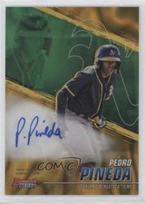2021 Bowman's Best of Gold Lava Refractor 48/75 Pedro Pineda #B21-PP Auto 1u6