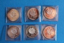 ARMENIA 2013,2014 500 DRAMS SILVER COINS 6 PCS 6 OZ