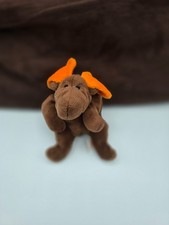 TY Beanie Baby Chocolate the Moose 1993 RARE No Heart Tag Tush Tag Atchd MINT