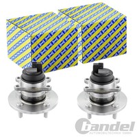 2X SNR RADLAGER-SATZ Hinten Passend FÜR Hyundai Accent Getz I10 I20 KIA Picanto