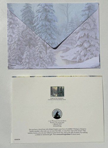 12-Ct Christmas Cards w/ Envelopes & Stickers, Peace and Happiness, Trees, Dogs - Picture 11 of 19
