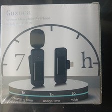 Lavalier Lapel Microphone Wireless Mic For Apple IPhone/ IPad 2Pack NIB