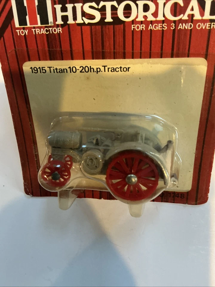Ertl 1/64 Scale IH 1915 Titan 10-20 h.p. Tractor-Historical Series - 2 1/2”-New - Image 2 of 2