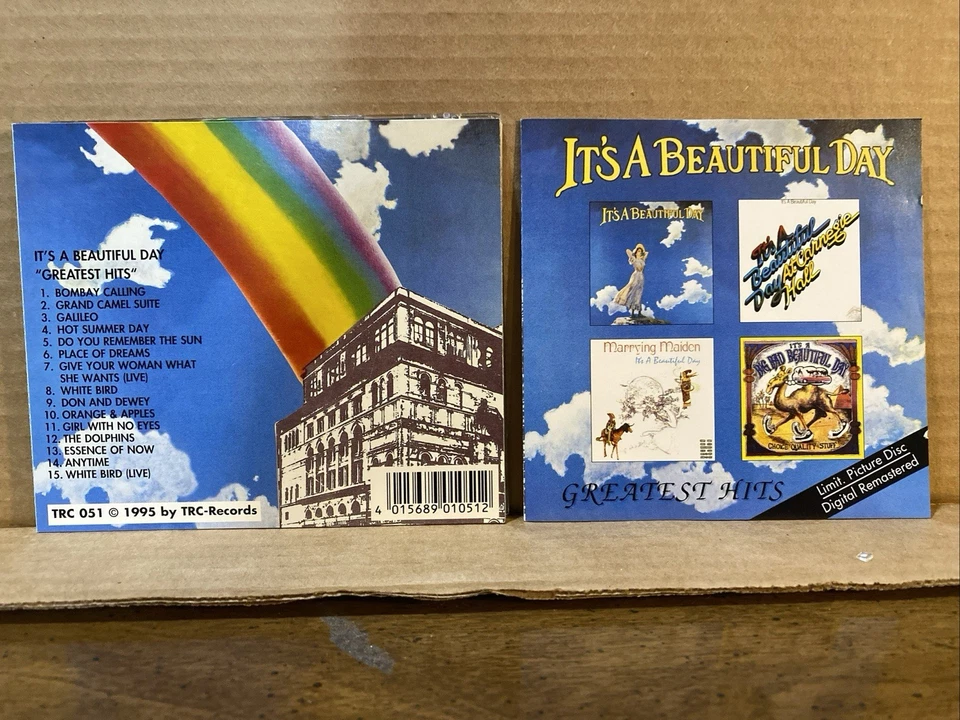 IT'S A BEAUTIFUL DAY: GREATEST HITS CD! NUMBERED LTD. IMPORT PICTURE DISC! MINT! - Image 3 of 4