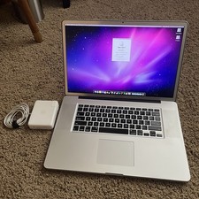 MacBook Pro 17 Inch A1297 2009 2.93ghz - 8gb  Ram - 512gb SSD - Good Battery