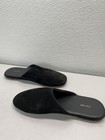 The Row Womens Velvet Open Back Slides Size 6/EU 36 Black ****Pre-owned**** — photo 7