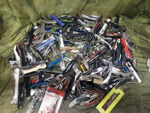 27+ LBS TSA Confiscated Waiters Corkscews Bar Wine Bottle Openers - Picture 4 of 6