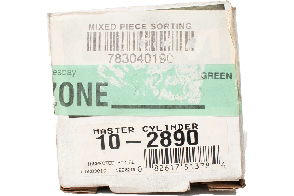 Wearever Brake Master Cylinder Fit 1997-00 Ford Contour Mercury Mystique 10-2890 Foto 4 de 4