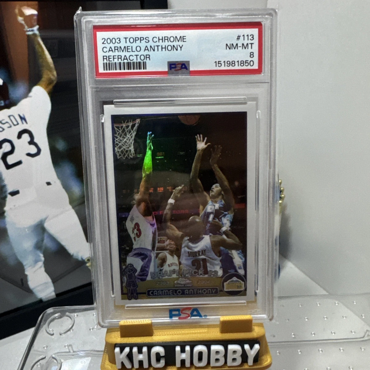 Topps Carmelo Anthony Basketball Rookie Sports Trading Cards