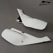 White Side Cover Panel Side Fairing Left+Right Fit For 93-21 Honda XR650L