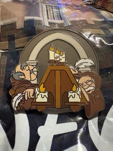 2026 WDW Muppets Park Day Mystery Box Pin Statler & Waldorf Spaceship Earth