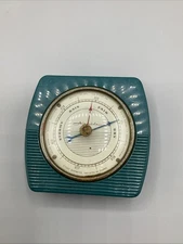 Vintage DECO Airguide Fee Stemwedel BAROMETER Bakelite Desktop MCM