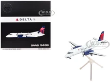 SAAB 340B AIRCRAFT "DELTA CONNECTION-MESABA" 1/200 MODEL BY GEMINIJETS G2DAL1340