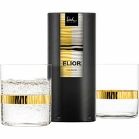 Eisch Becher Elior 2Er Set Wasserglas Trinkglas Kristallglas Gold 430 Ml
