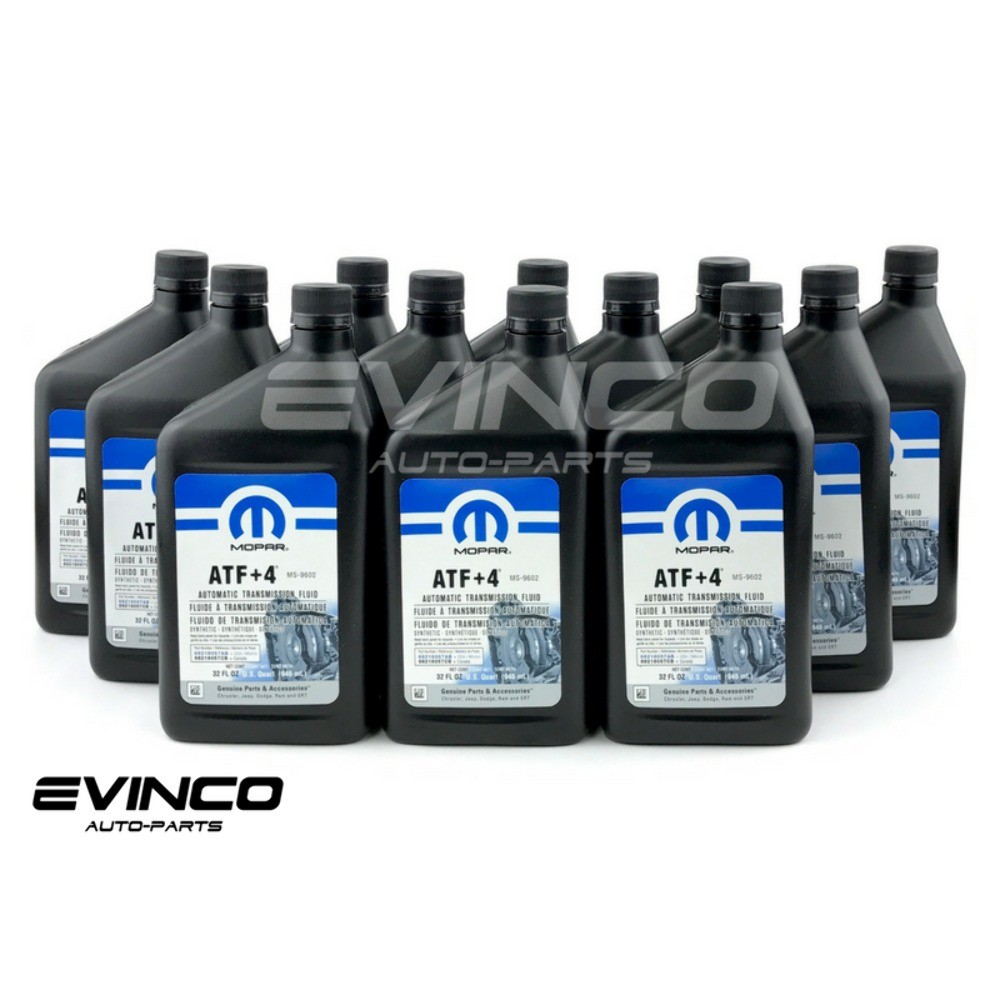 Mopar ATF+4 Automatic Transmission Fluid Case 12 Quarts Chrysler