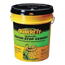 Quikrete 1126-50 Hydraulic Water-Stop Cement Grey