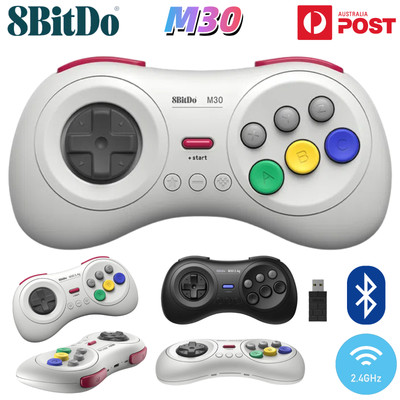 8BITDO Wireless Game Controller M30 2.4G Bluetooth Retro Gamepad Switch Android