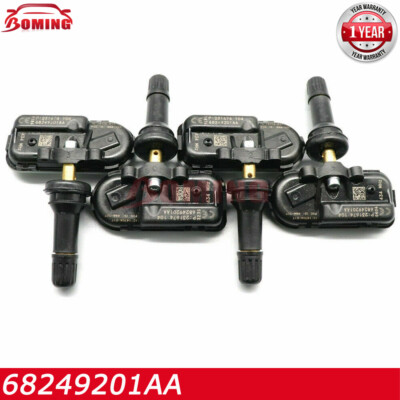 4-Pack TPMS Tire Pressure Sensors 68249201AA – 434MHz For Jeep Cherokee & Ram 1500/2500/3500 1 thumbnail image