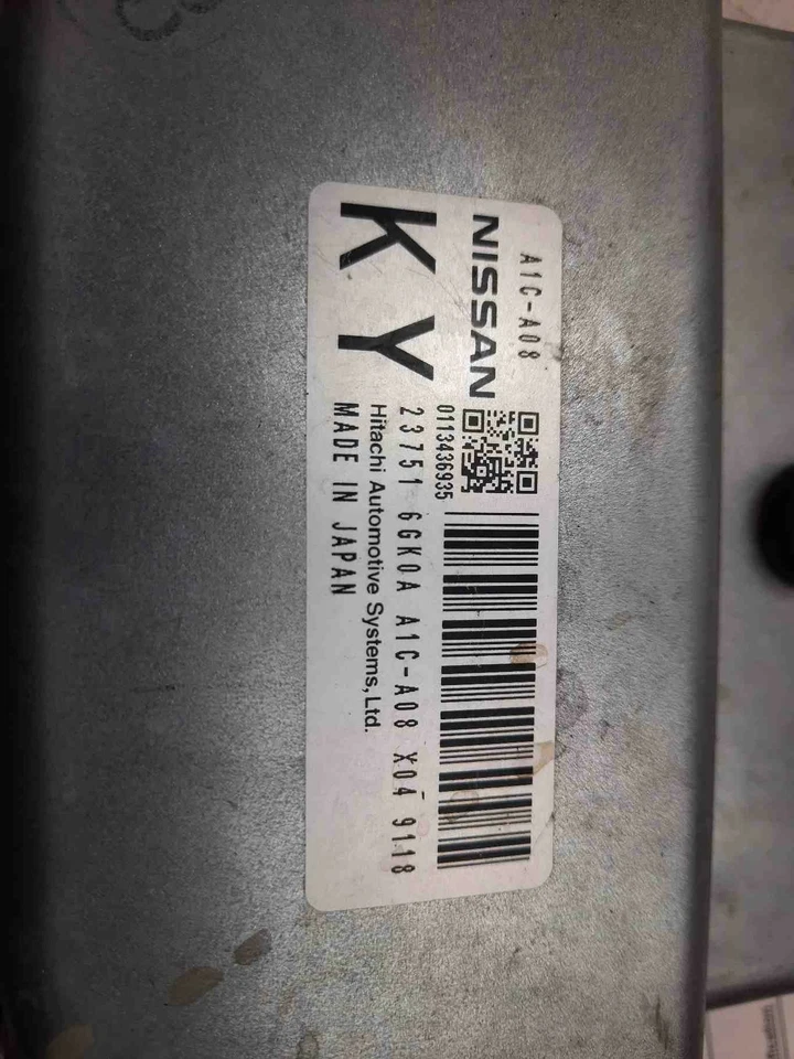 Computadora de transmisión de válvula variable Nissan 370Z A/T 237516GK0A OEM Foto 4 de 4