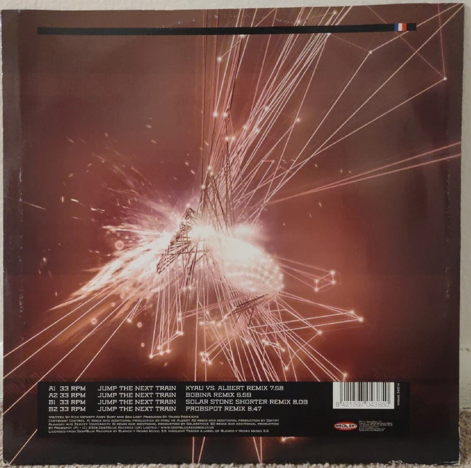 Young Parisians Featuring Ben Lost - Jump The Next Train - Image 2 of 4