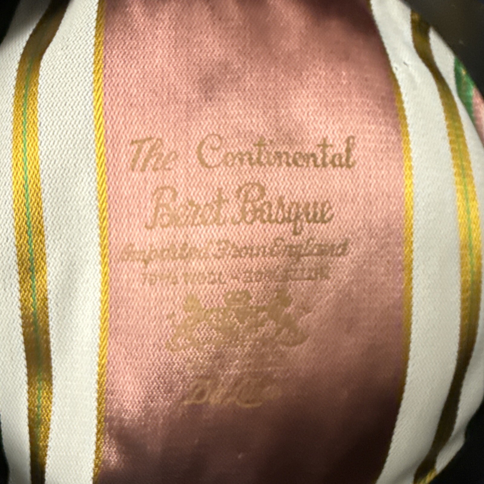 Vintage Beret Basque The Continental Deluxe Navy Imported From England Classic image 4