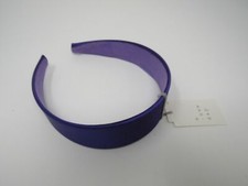 A New Day Headband Satin Purple Fabric Female One Size