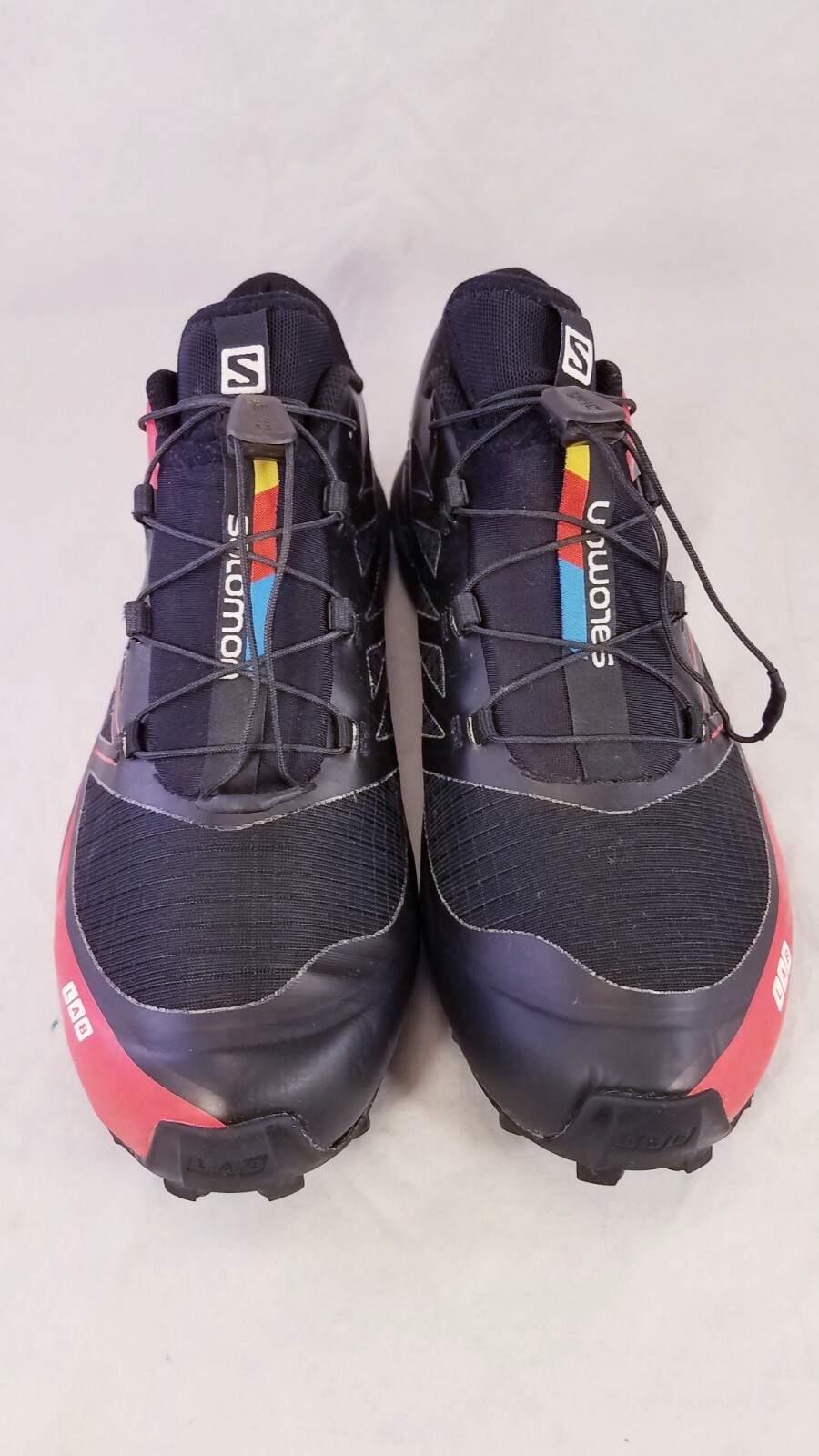 SCARPE DA TREKKING SALOMON UNISEX UOMO 8 DONNA 9 EUR 41 1 3 ROSSO NERO TOGGLE