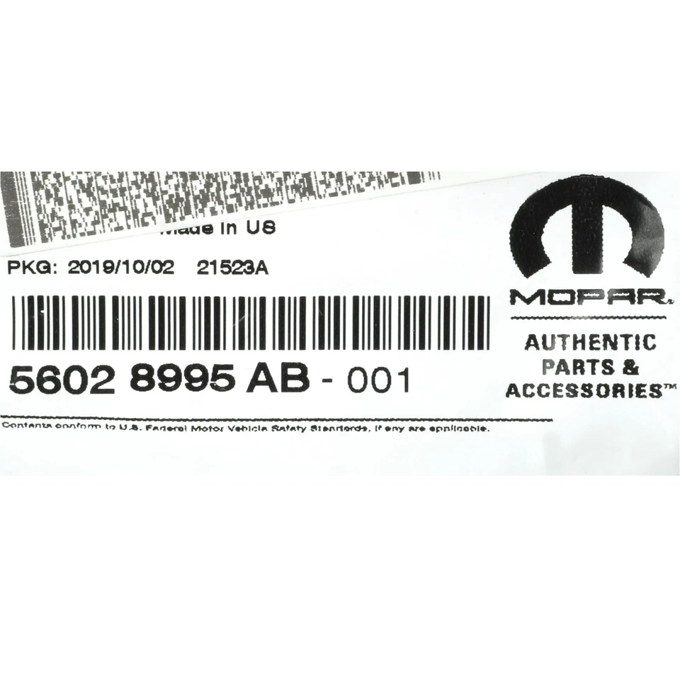 08-10 SENSOR DE OXÍGENO VIPER 05-06 WRANGLER 06 DAKOTA RAM 1500 OEM MOPAR 56028995AB Foto 3 de 3