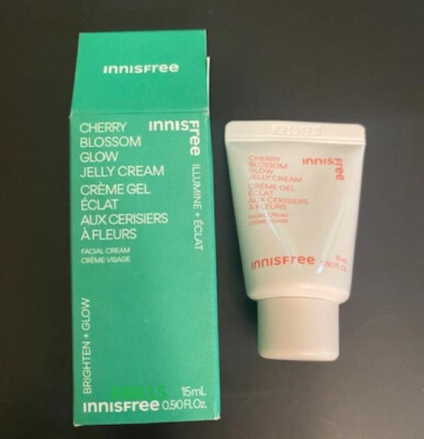 INNISFREE Cherry Blossom Glow Jelly Cream,15ml TRAVEL SIZE MINI NEW WITH BOX