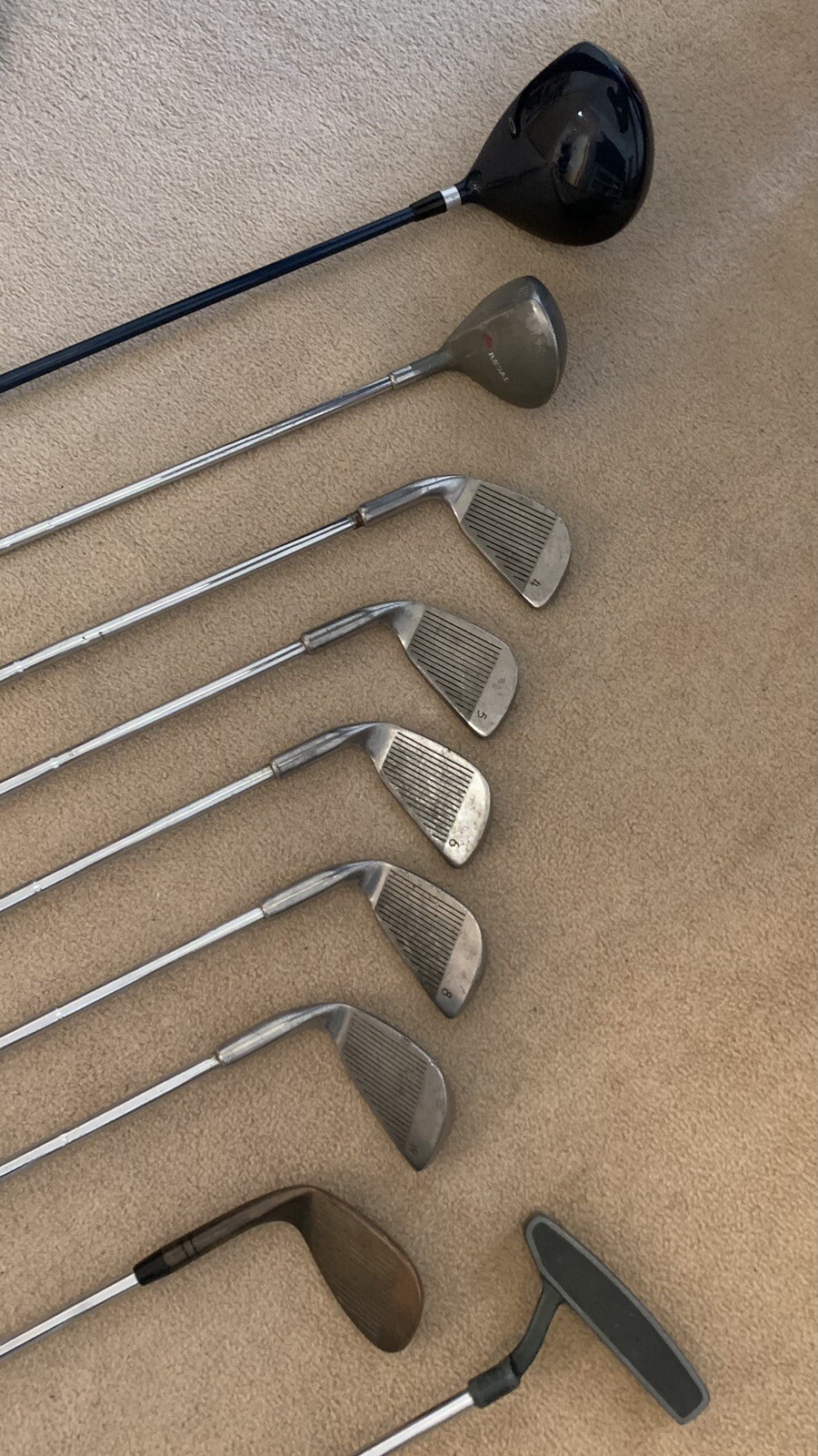 Cheap Bundle Of 9 Good Golf Clubs Great For Profitable Flip By