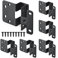 6 Pcs Five-Knuckle Hinge 3/4 Inch Door 270 Degree Commercial Institutional