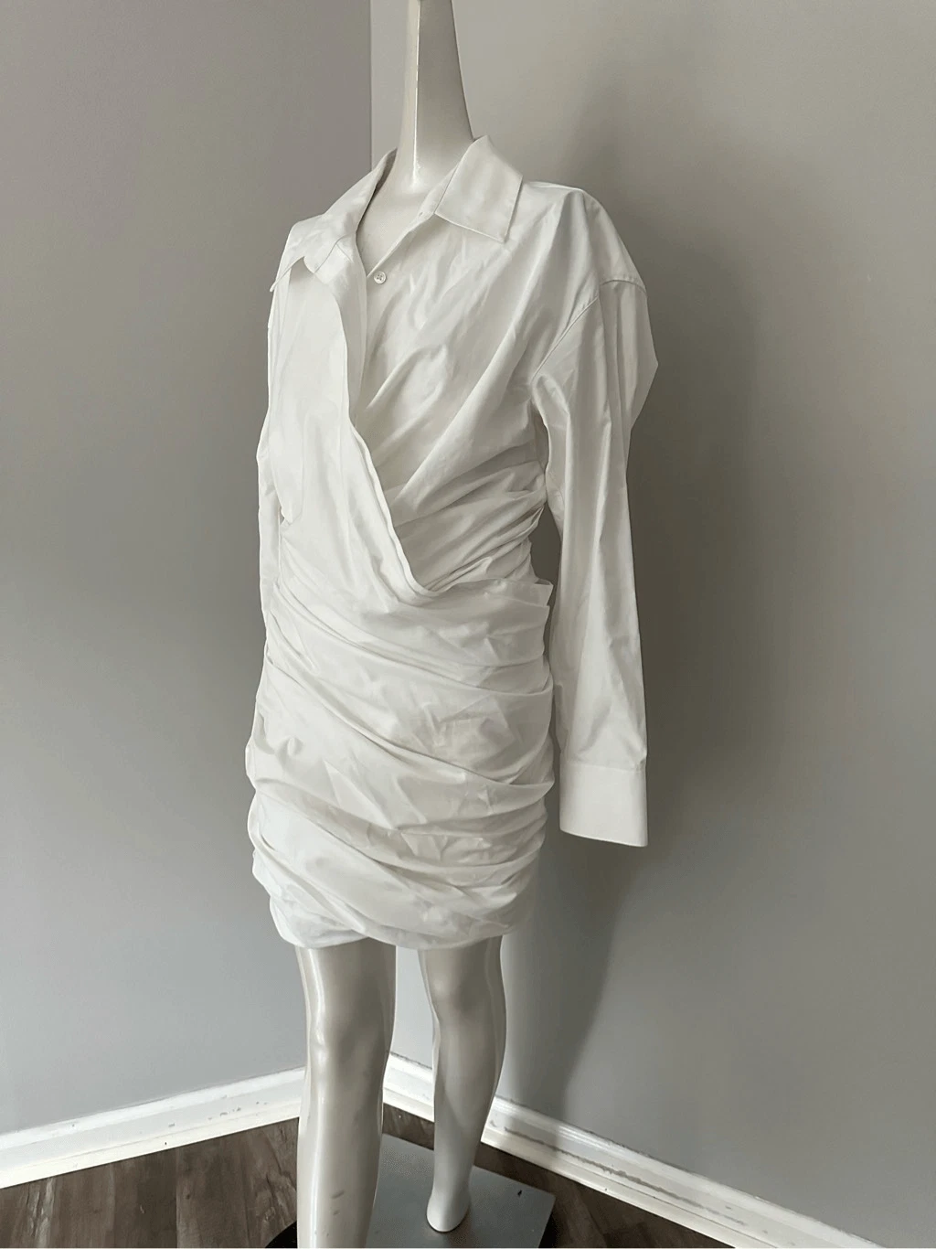 Abito Alexander Wang drappeggiato dietro