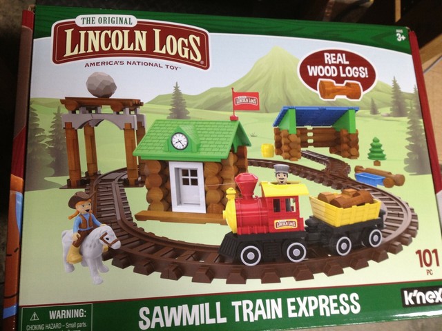 lincoln logs train