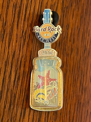 Hard Rock Cafe Key West 3D Bottle Guitar Pin LE 300