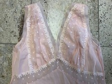 Vintage mid-century Sz 32 Pink Nightgown Aristocrat by SUPERIOR near MINT