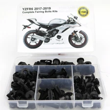 Fairing Bolts Kit Bodywork Screws Nuts Fit For Yamaha YZF R6 2017 2018 2019