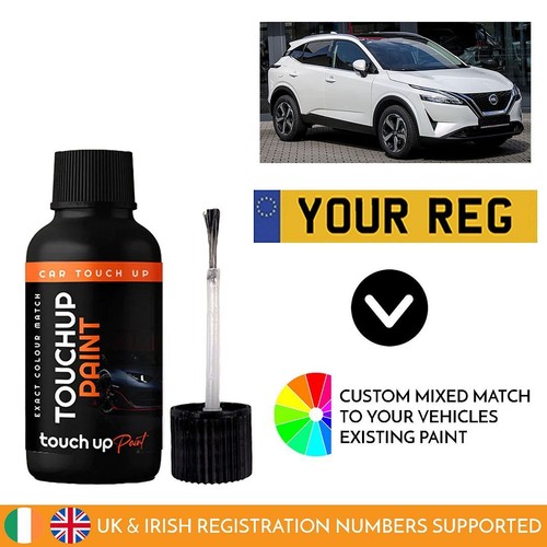 Touch Up Paint For Nissan Qashqai By Car Registration Reg Numberplate