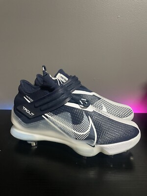 Nike Force Zoom Trout 7 Mid Black White size 14 baseball cleat Nike Force Zoom Trout 7 Black White Men main image 3