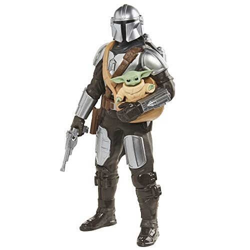 Hasbro Star Wars Galactic Action The Mandalorian & Grogu interaktive (k6M)