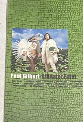 Paul Gilbertrt Alligator Farm Band Score Japan Guitar Bass Drums 