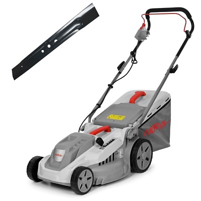 Elektro Rasenmäher 1600W 38cm Schnittbreite 42L Fangkorb IKRA