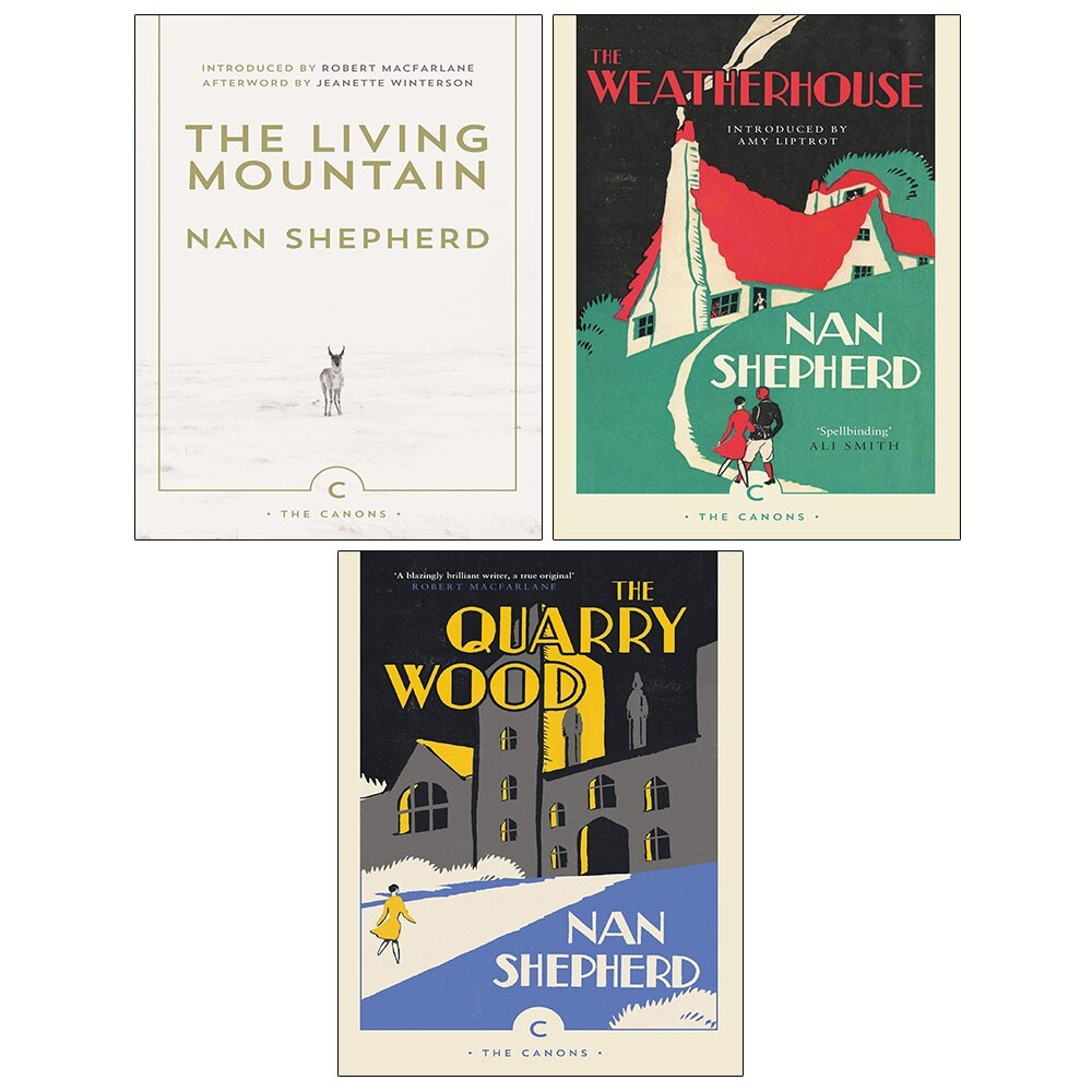 Nan Shepherd Collection 3 Books Set (The Quarry Wood,Weatherhouse,Mountain) NEW
