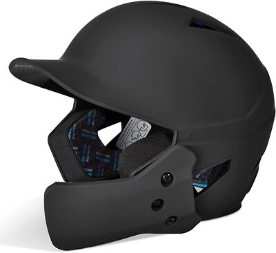 Champro HX Gamer Plus Baseball Helmet w/Flap - Junior - Matte