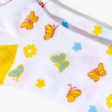 Forever 21 ankle socks - Butterflies and Flowers - NEW