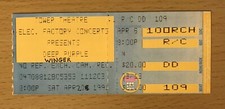 1991 DEEP PURPLE / WINGER SLAVES & MASTERS PHILADELPHIA 4/20 CONCERT TICKET STUB
