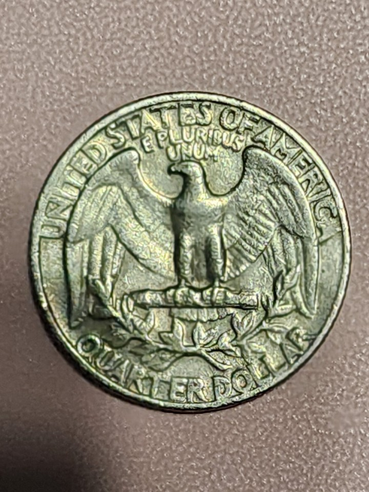 1965 Washington Quarter - No Mint Mark- Rim Letters, Filled A Errors-US ...