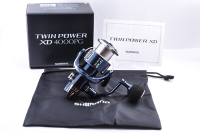 SHIMANO 21ツインパワーXD 4000PG Shimano 21 Twin Power XD 4000pg Spinning Reel Japan for sale